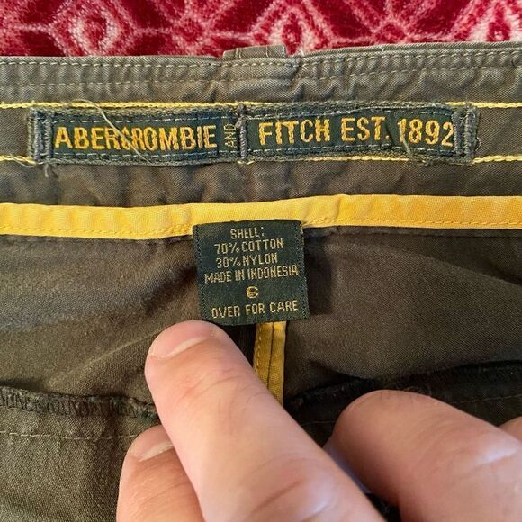Abercrombie & Fitch Women's Vintage Abercrombie & Fitch Paratrooper Cargo Pants - Picture 4 of 5